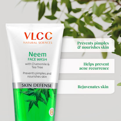 VLCC Neem Face Wash (Buy 1 Get 1) (Each 150ml)