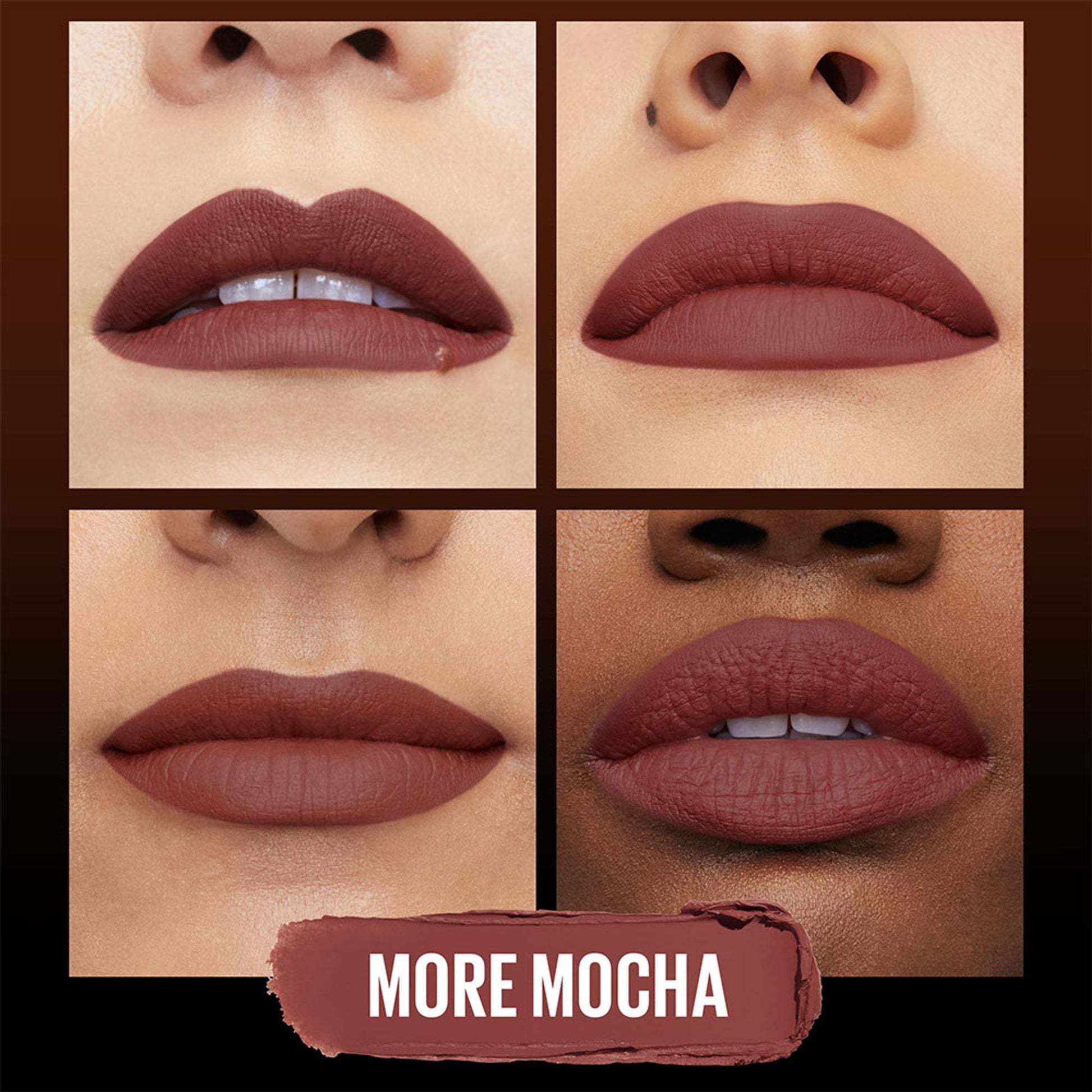 Maybelline New York Color Sensational Ultimattes Lipstick, Matte Finish - More Ruby - More Mocha