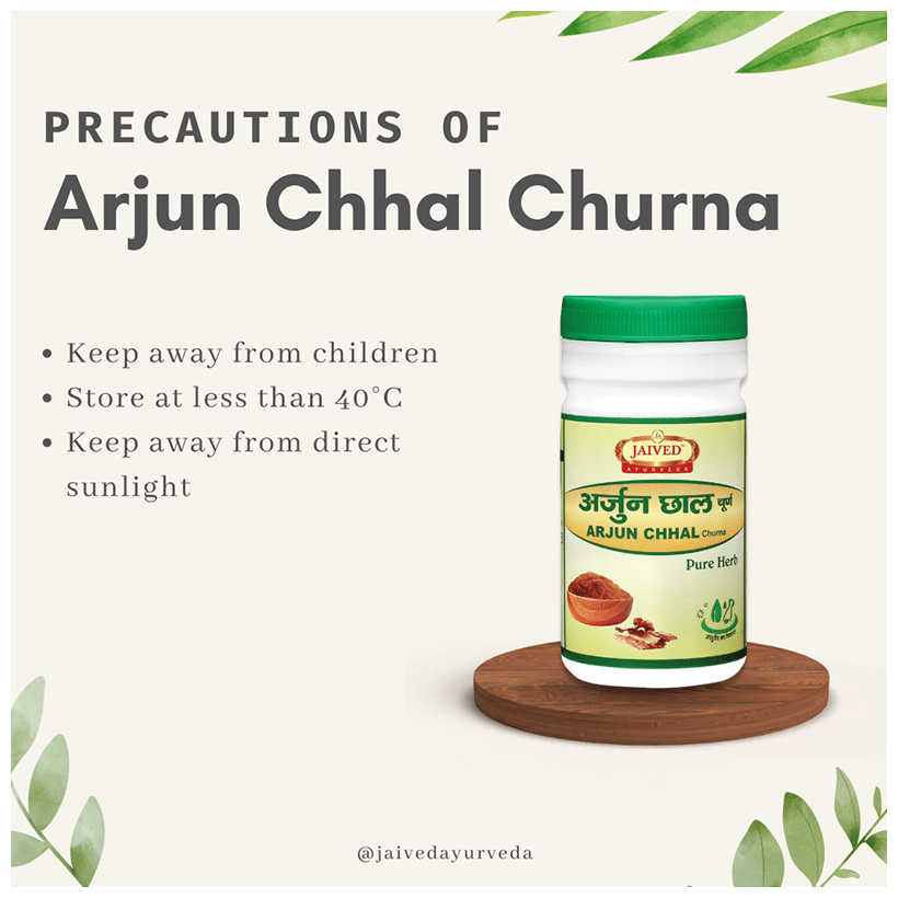 Jaived Ayurveda Arjun Chhal Churna