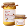 Jiva Ayurveda A2 Gir Desi Cow Ghee 1L + 300 ml (Combo Pack) Pure Desi Ghee Bilona Curd Churned Grass-fed Cultured Ghee Pure, Natural