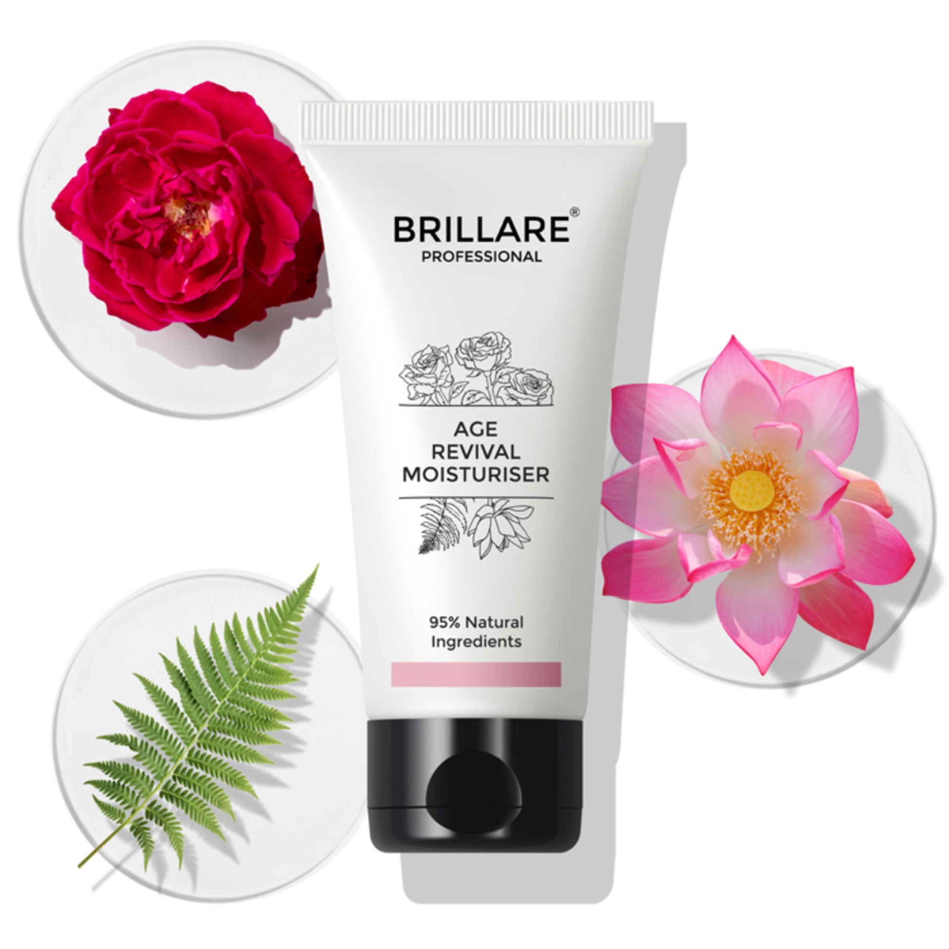 Brillare Professional Age Revival Moisturizer | Anti-Aging Moisturizer for Wrinkles & Fine Lines
