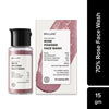 Brillare Rose Powder Face Wash for Younger Looking Skin With Sandalwood & Coconut