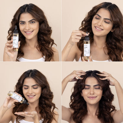 Brillare 20% Argan Oil for Dry, Frizzy Hair with 10% Olive Oil for Frizz Control & Manageable Hair