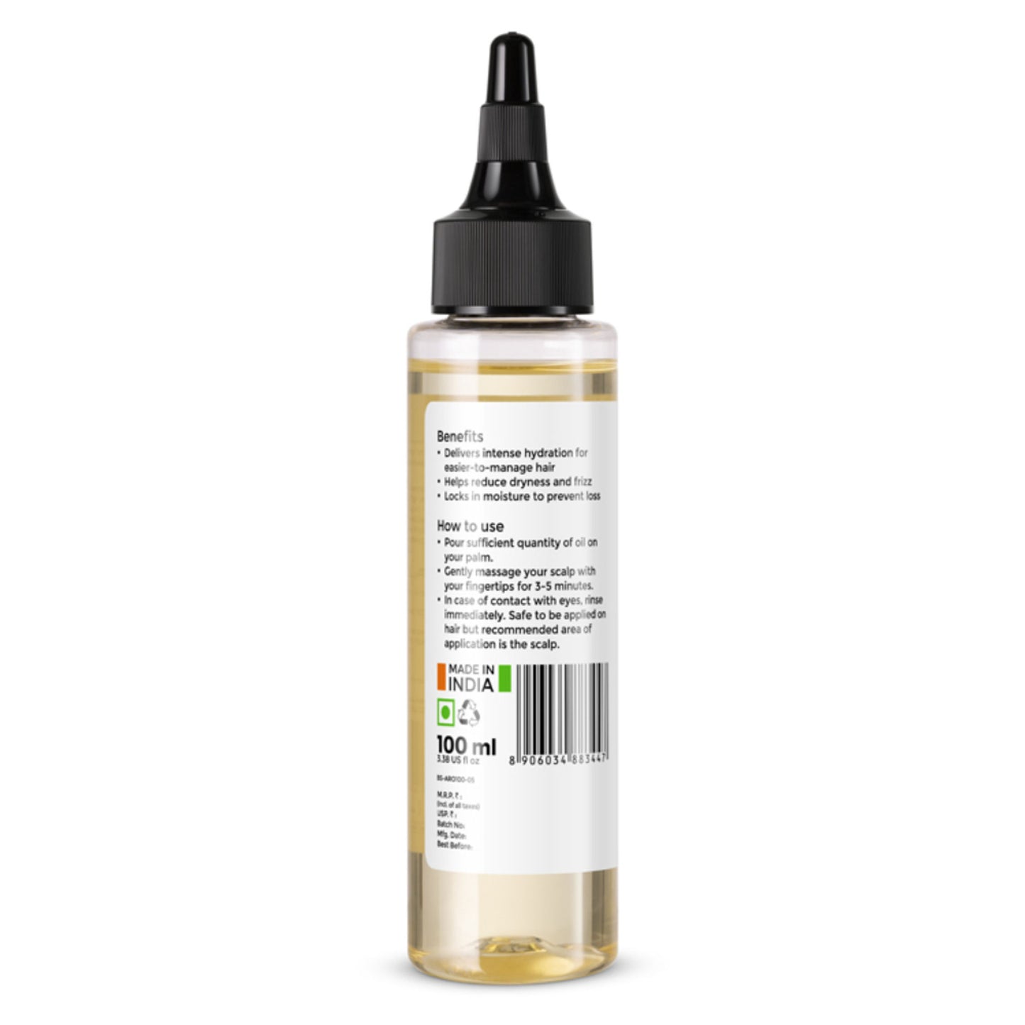 Brillare 20% Argan Oil for Dry, Frizzy Hair with 10% Olive Oil for Frizz Control & Manageable Hair