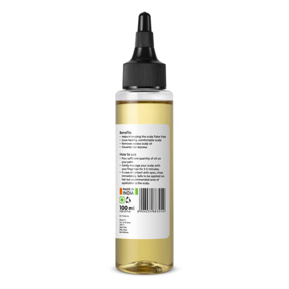 Brillare 5% Tea Tree Oil for Dandruff & Itchy Scalp Removes Dandruff From Roots