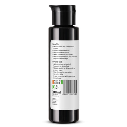 Brillare 2% Salicylic Acid Face Wash for Oily Skin Deep Cleansing, Oil Control & Acne Care