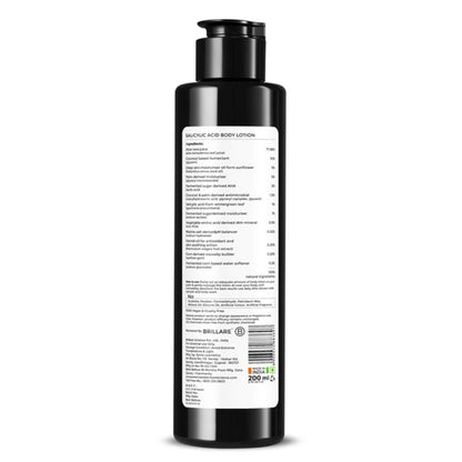 Brillare Salicylic Acid Body Lotion for Clear & Purified Skin AHA BHA Lotion for Acne Prone Skin