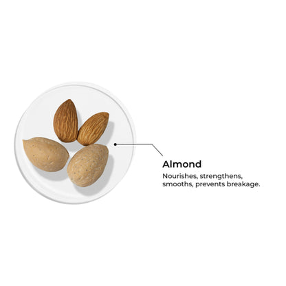 Brillare 100% Pure Cold Pressed Almond Oil Organic Almond Oil for Hair Growth & Glowing Skin