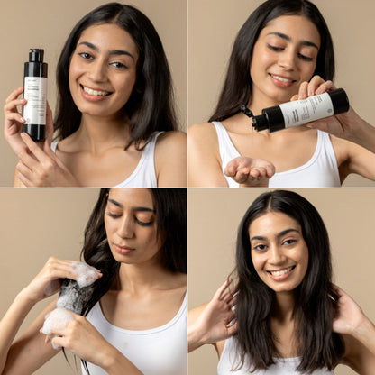 Brillare Caffeine Anti-Hair Fall Shampoo Boost Hair Growth with Caffeine & Peptides