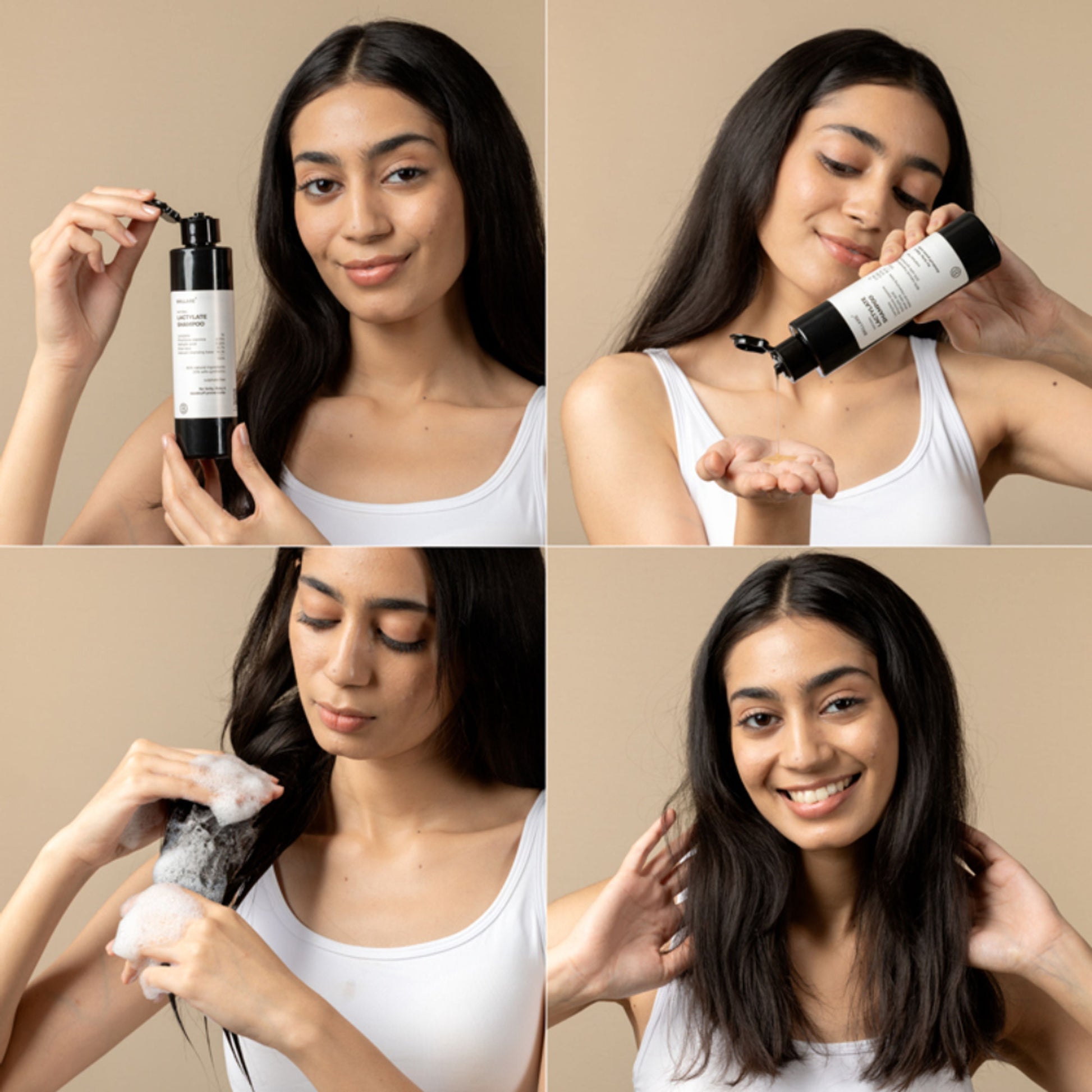 Brillare Lactylate Anti-Dandruff Shampoo Soothes Itchy Scalp & Reduces Dandruff