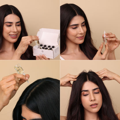 Brillare 20% Rosemary Oil Shots with 10% Olive Oil | Reduces Hair Fall & Boosts Growth in 4 Weeks