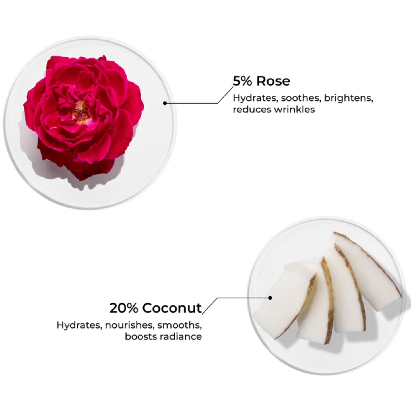 Brillare Rose & Coconut Body Wash