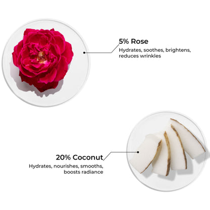 Brillare Rose & Coconut Body Wash