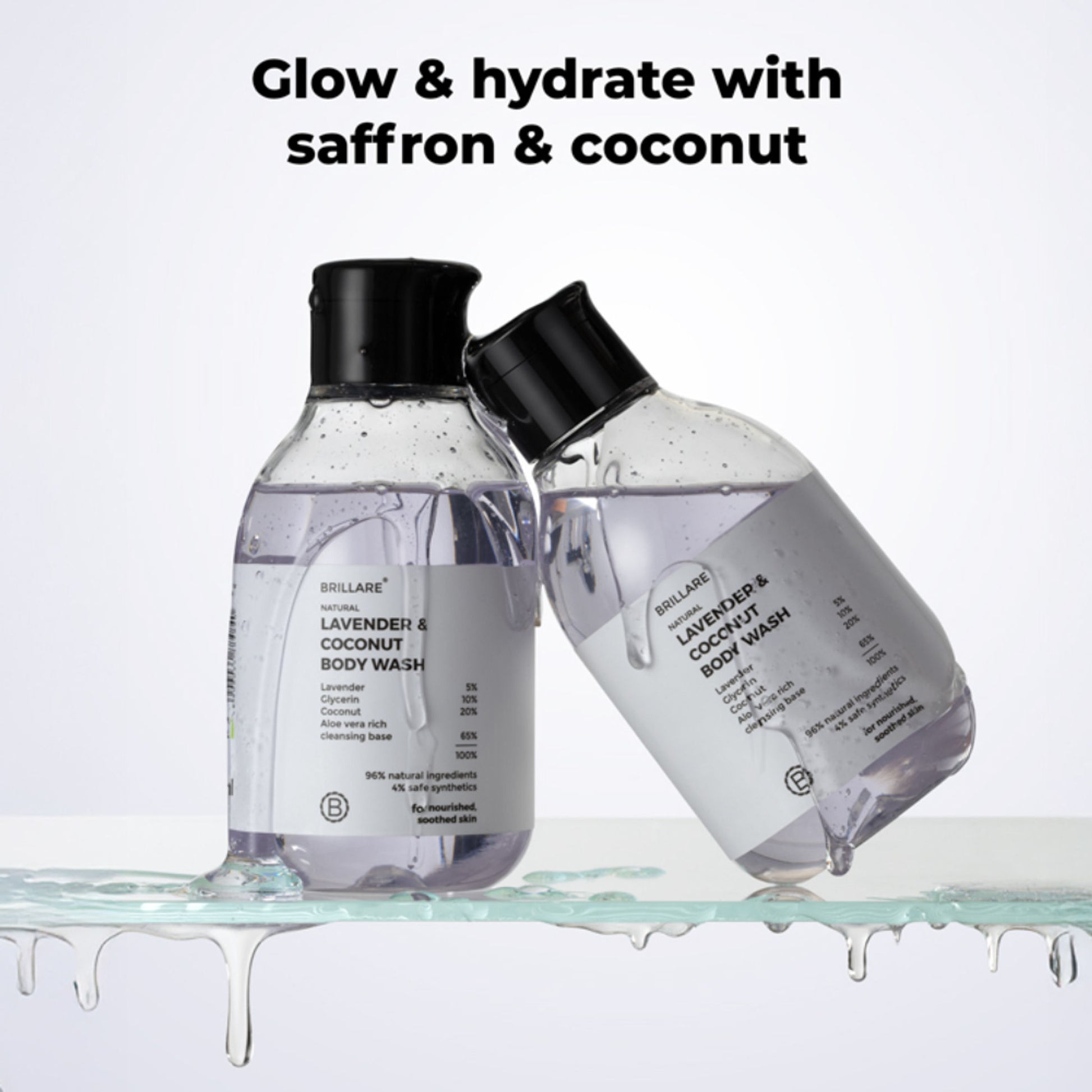 Brillare Lavender & Coconut Body Wash