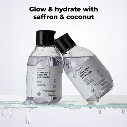 Brillare Lavender & Coconut Body Wash