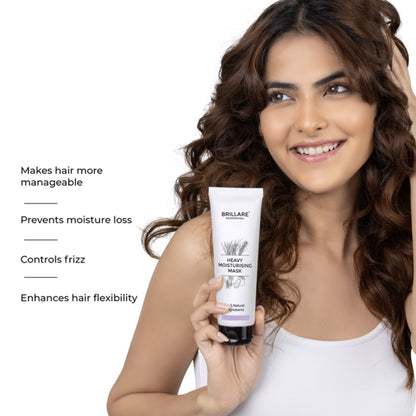 Brillare Professional Heavy Moisturising Hair Mask for Dry, Damaged & Frizzy Hair