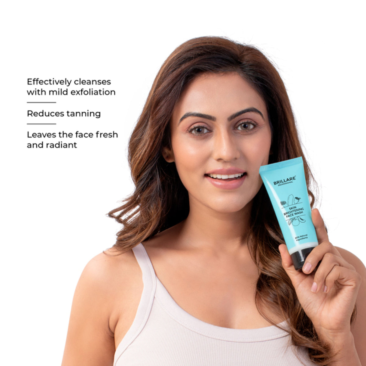 Brillare Professional Skin Brightening Face Wash Reduces Pigmentation & Dark Spots