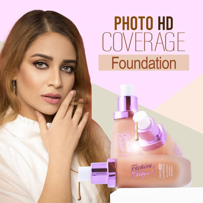 FASHION COLOUR Platinum Photo Hd Coverage Foundation - Ivory Buff