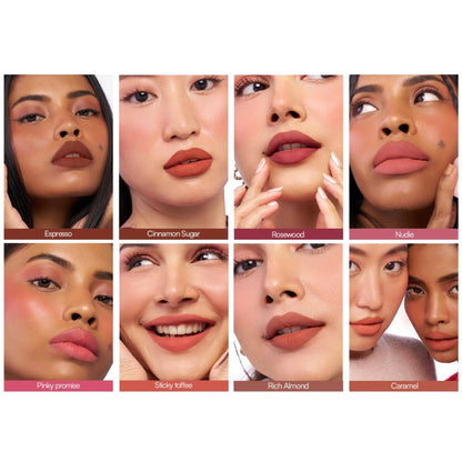 Gush Beauty Lip And Cheek Blur Play Pots - Cinnamon Sugar