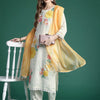 Dhiyona IE Floral Embroidered Thread Work Kurta with Trousers & With Dupatta