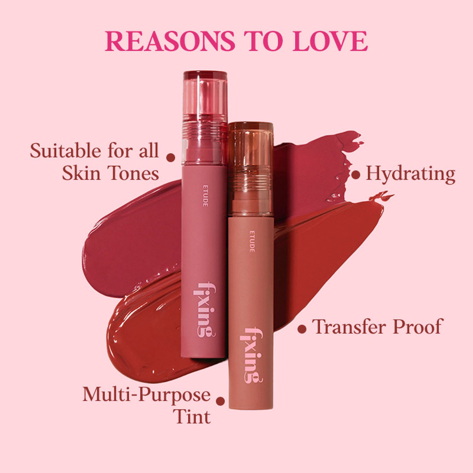 ETUDE Fixing Tint - 01 Analog Rose