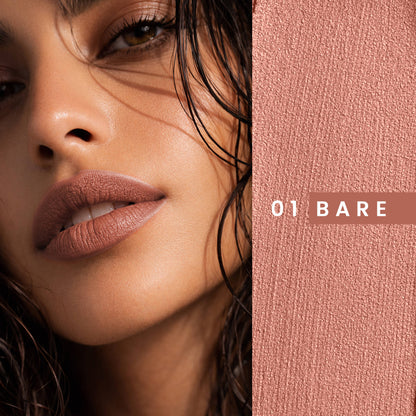 Miss Claire Mousse Matte Lip Cream - 01 Bare