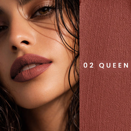 Miss Claire Mousse Matte Lip Cream - 02 Queen