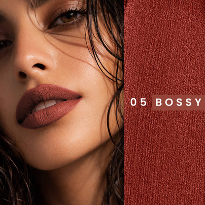 Miss Claire Mousse Matte Lip Cream - 05 Bossy