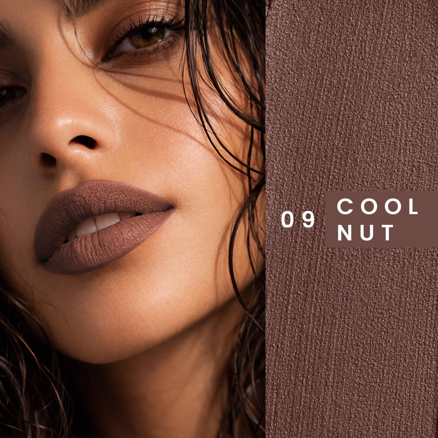 Miss Claire Mousse Matte Lip Cream - 09 Cool Nut