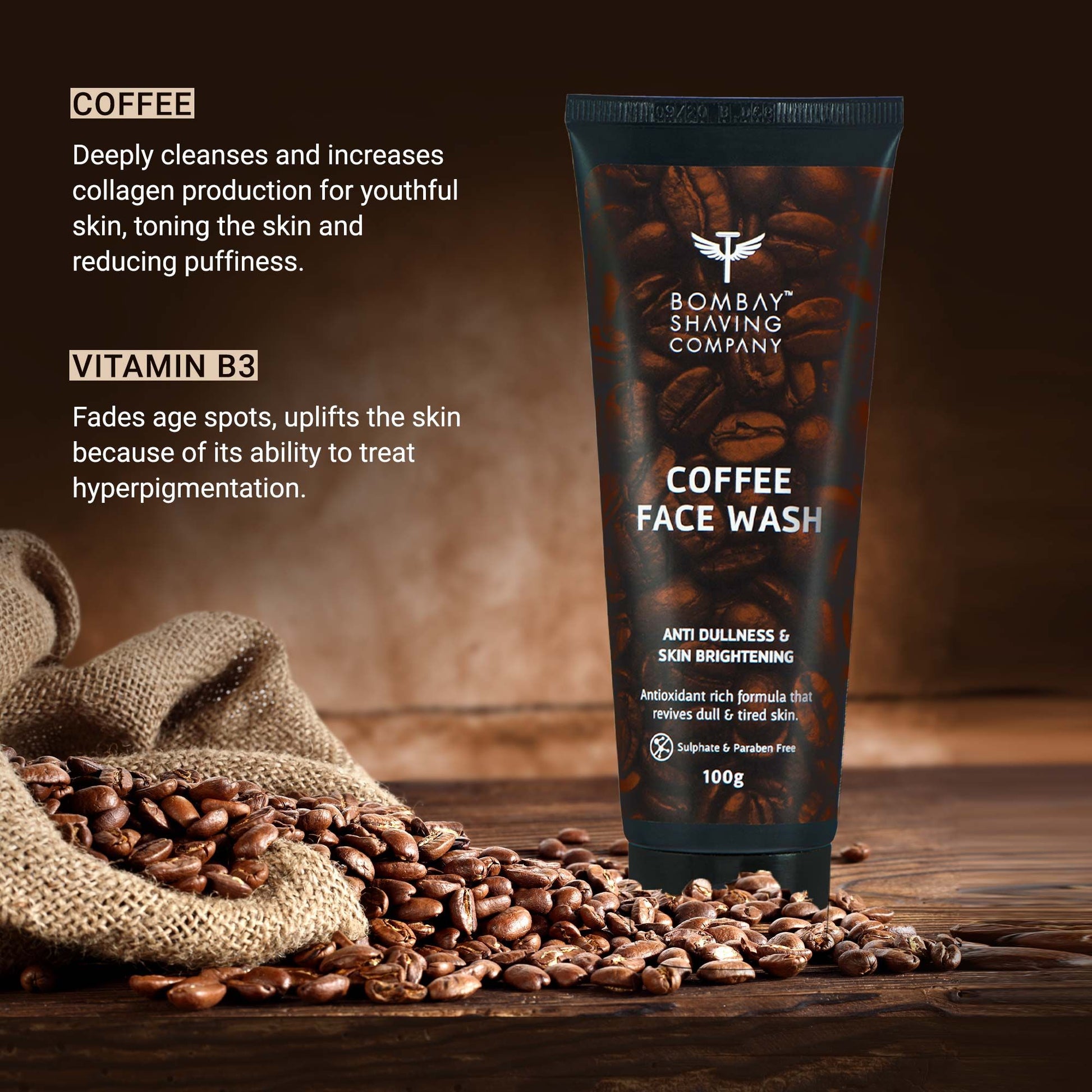 Bombay Shaving Company Coffee Face Wash