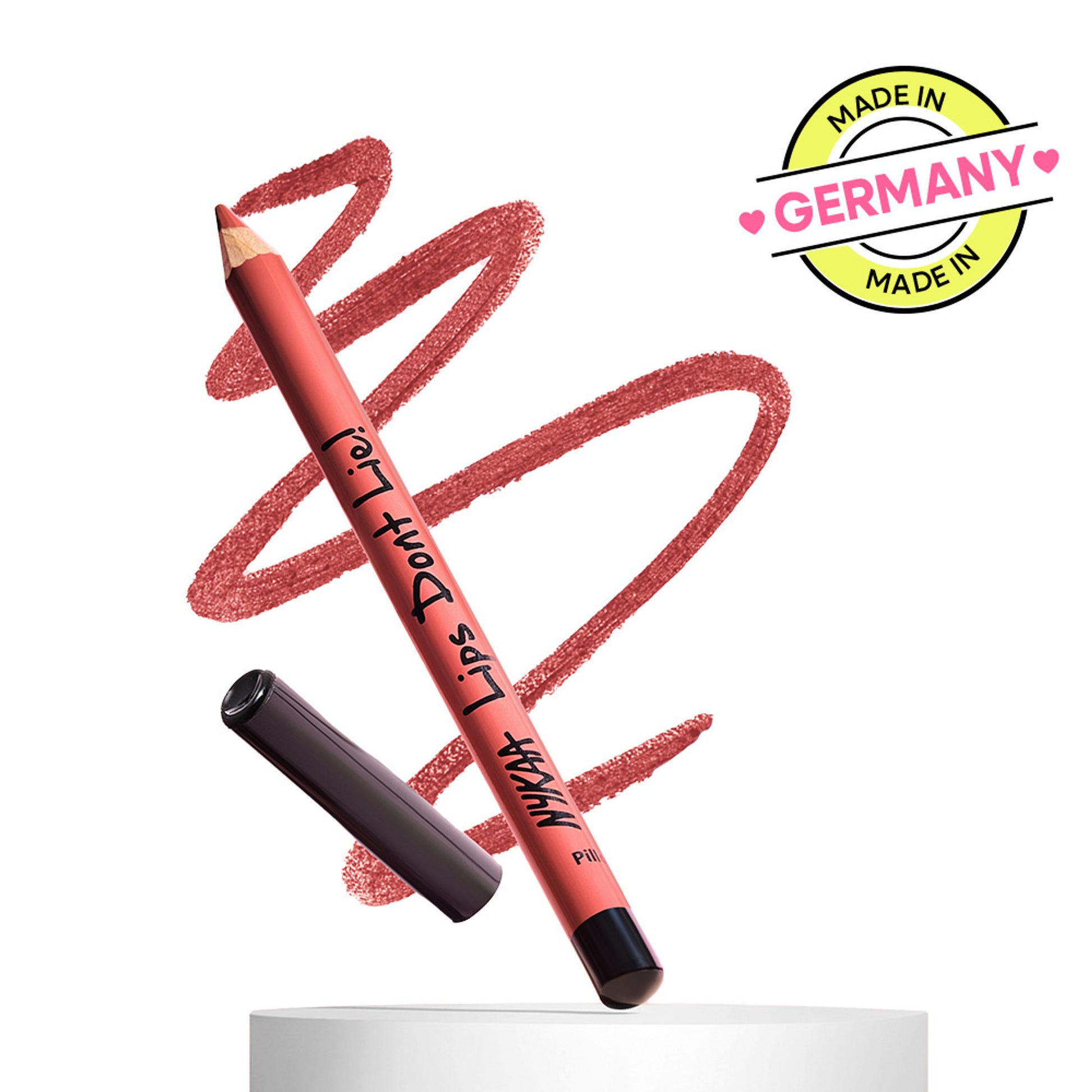Nykaa Lips Don’t Lie! Matte Lip Liner Feisty Brunette - Pillow Fight 02
