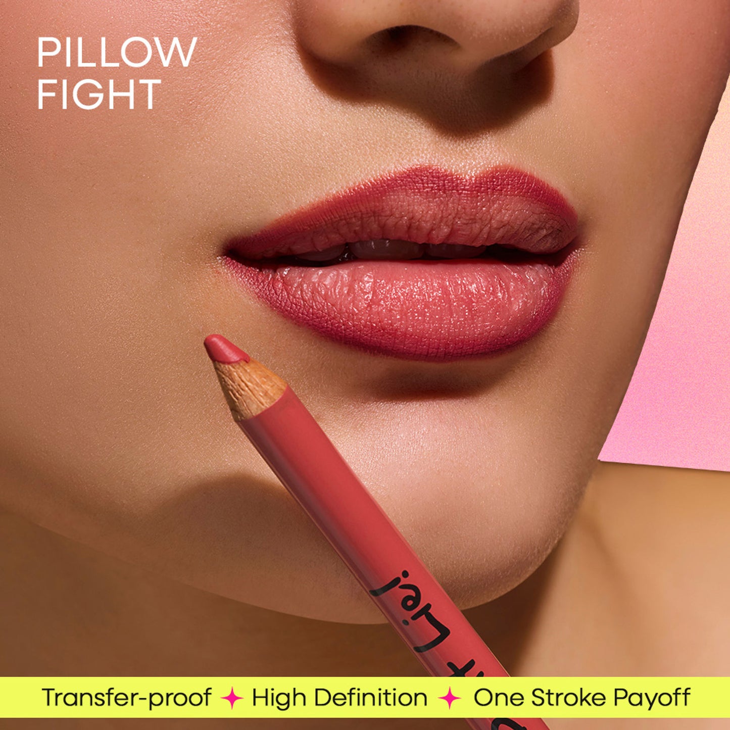Nykaa Lips Don’t Lie! Matte Lip Liner Feisty Brunette - Pillow Fight 02