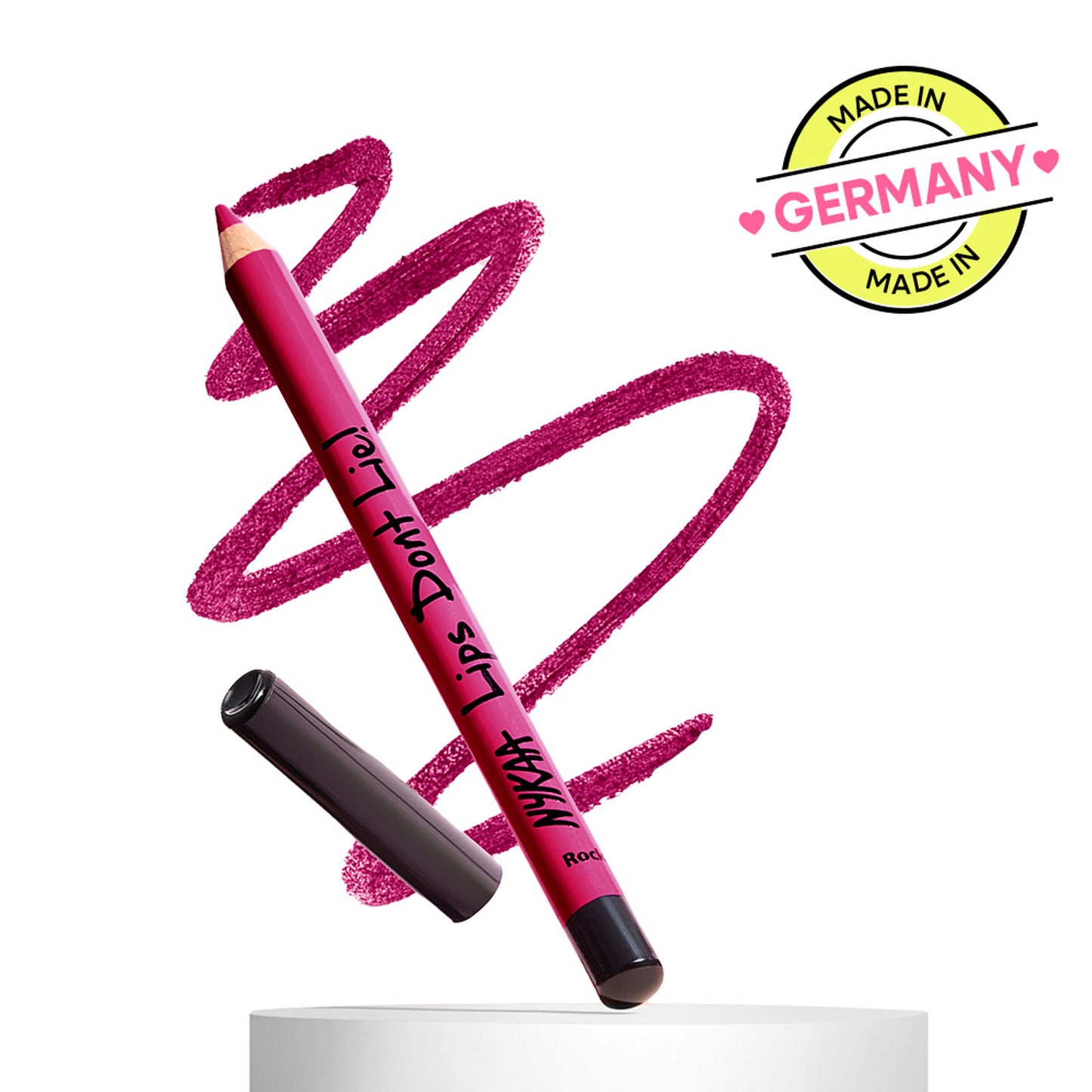 Nykaa Lips Don’t Lie! Matte Lip Liner Feisty Brunette - Sweetheart Pink 06
