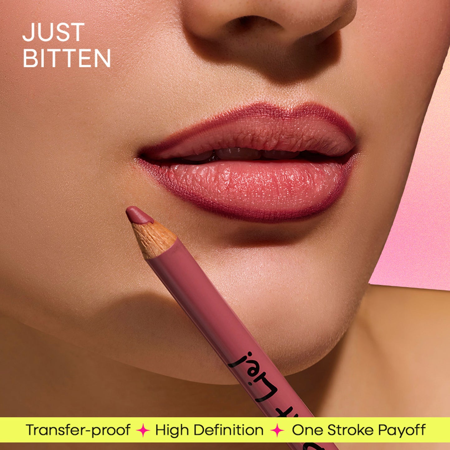Nykaa Lips Don’t Lie! Matte Lip Liner Feisty Brunette - Just Bitten 13
