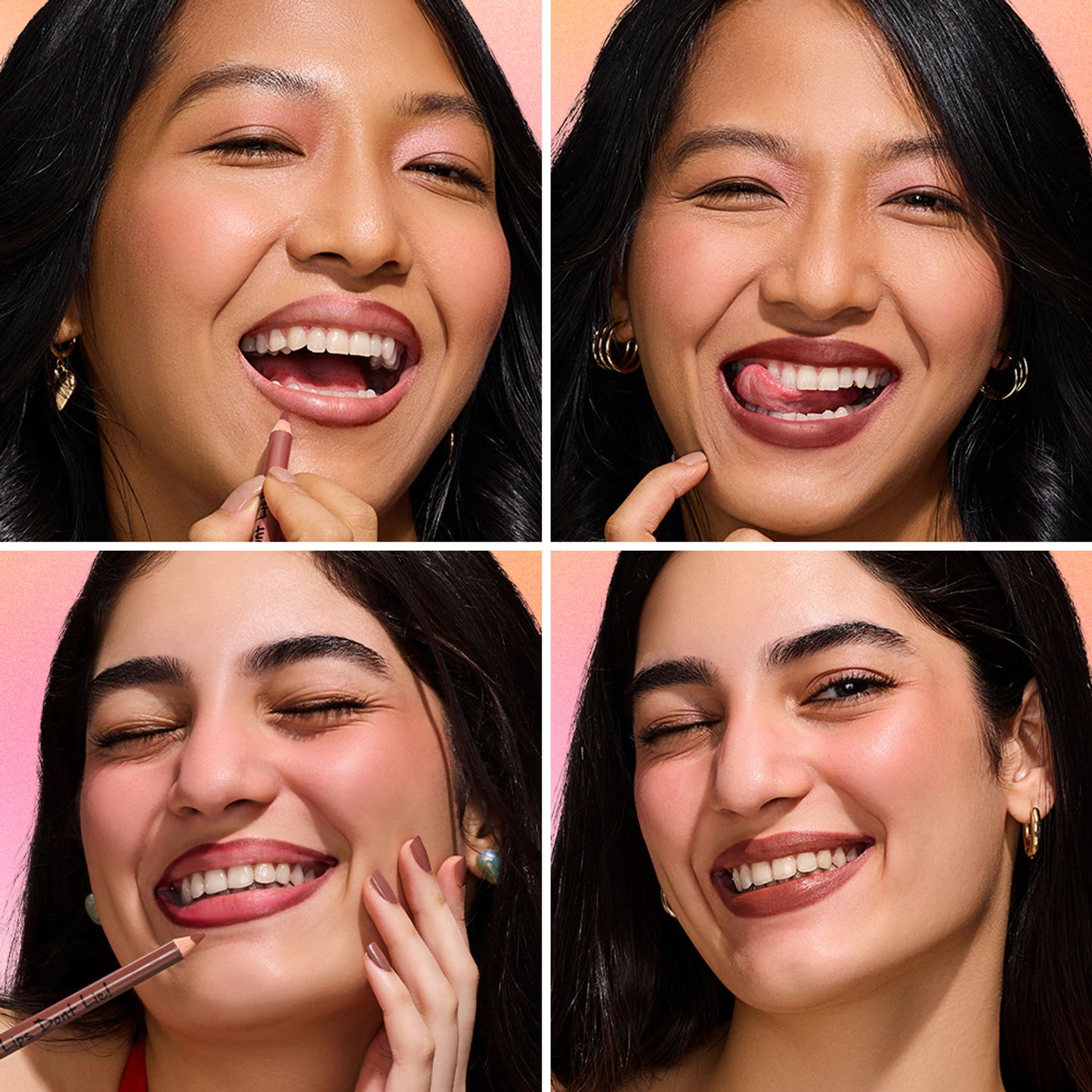 Nykaa Lips Don’t Lie! Matte Lip Liner Feisty Brunette - Beautiful Liar 12