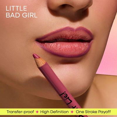 Nykaa Lips Don’t Lie! Matte Lip Liner Feisty Brunette - Little Bad Girl 14