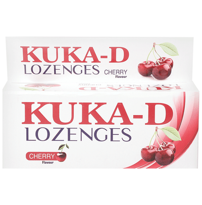 Multani Kuka-D Cough Lozenges Cherry