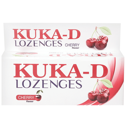 Multani Kuka-D Cough Lozenges Cherry