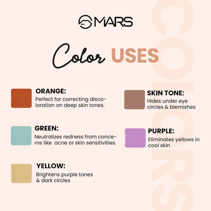 MARS Cosmetics Cover Rangers Concealer Palette - 1