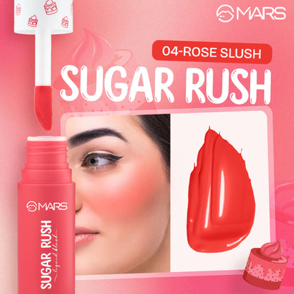 MARS Sugar Rush Liquid Blush - 04-Rose Slush