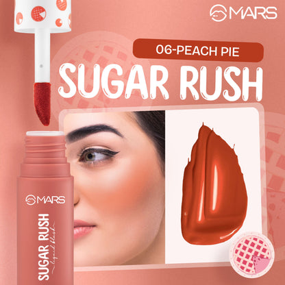 MARS Sugar Rush Liquid Blush - 06-Peach Pie