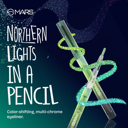 MARS Cosmetics Northern Lights In A Pencil Eyeliner - 02-Alaskan Azure