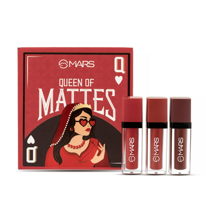 MARS Queen Of Mattes Reds & Maroons Liquid Lipsticks - Reds Maroons