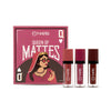 MARS Queen Of Mattes Reds & Maroons Liquid Lipsticks - All Rounder