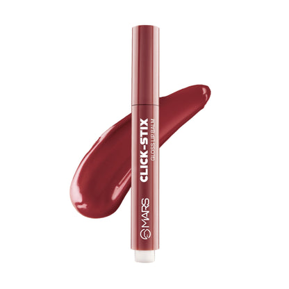 MARS Click Stix Gloss Lip Balm - 04-cherry Glaze