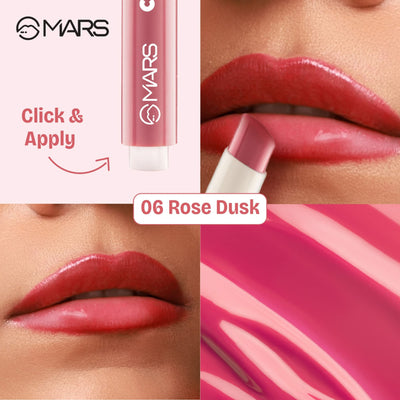MARS Click Stix Gloss Lip Balm - 06-rose Duck