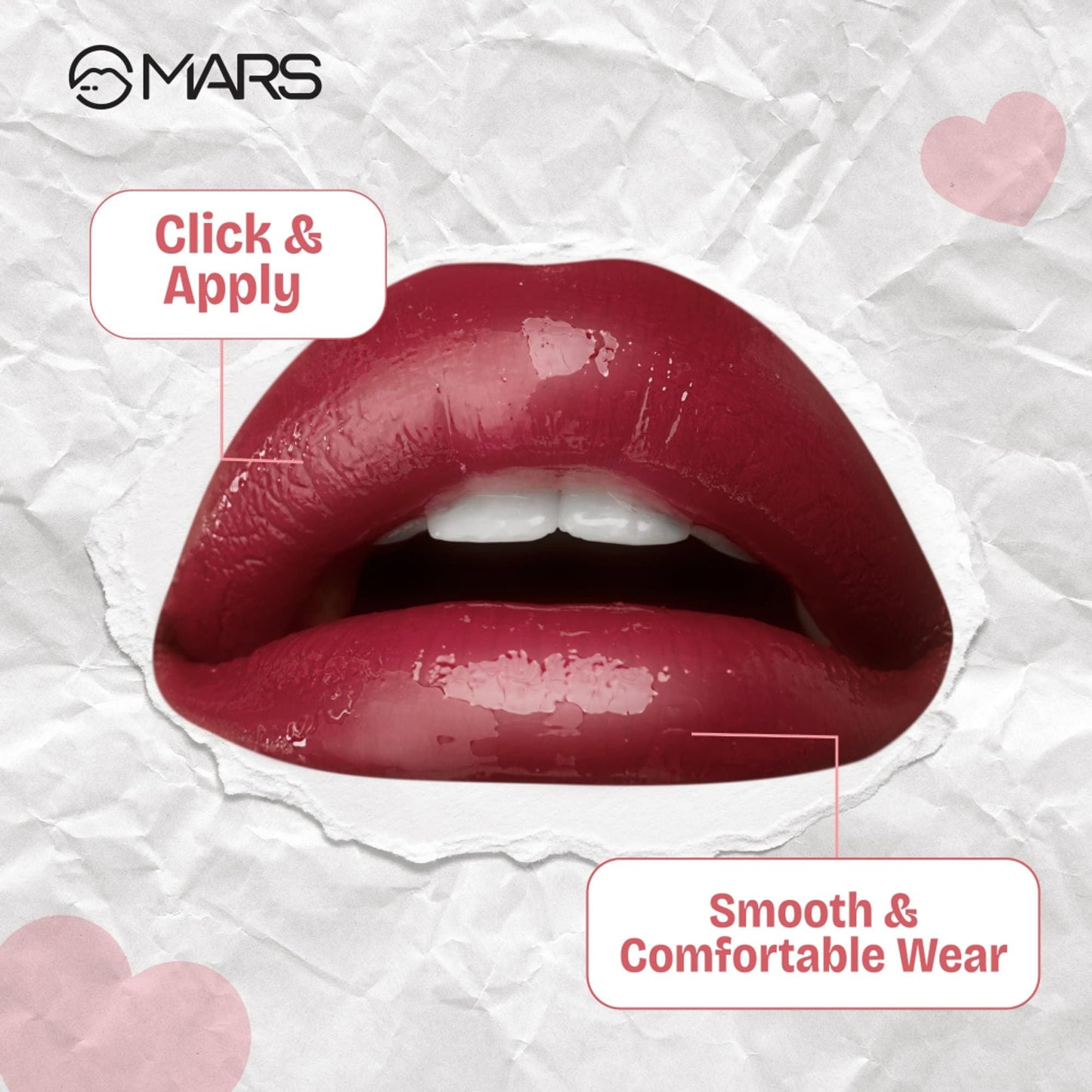 MARS Cosmetics Click Stix Gloss Lip Balm - 06-rose Duck