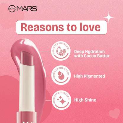 MARS Click Stix Gloss Lip Balm - 07-glazed Peach