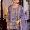 Dhiyona IE Women Ethnic Motifs Embroidered Regular Sequinned Kurta with Palazzos & With Dupatta