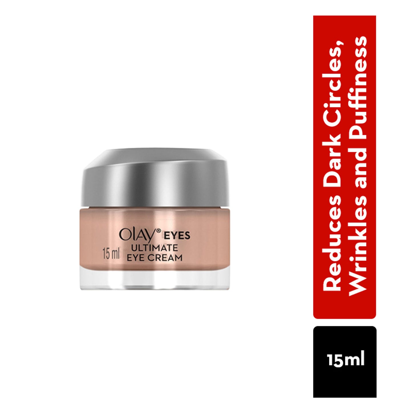 Olay Ultimate Eye Cream Reduces Dark Circles, Wrinkles & Puffiness With Niacinamide & Pentapeptides